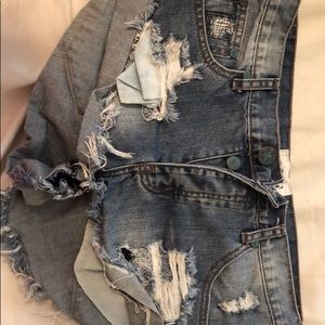 One teaspoon jean shorts